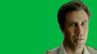 Will Ferrell "Hes Right Behind Me Isnt He" Green Screen