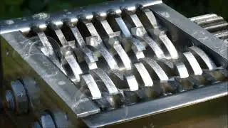 Shredding soap bubbles