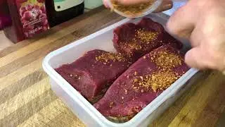Impala Venison Steak Barbecue - Steak Rub