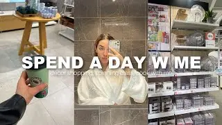 VLOG: shopping for the new house + haul, cook with me, spinning & more
