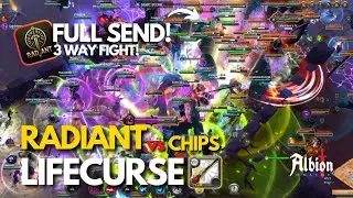 Territory Fight Higlights! | [LIGHT] RADIANT vs CHIPS + DMAS | Lifecurse POV | Albion East