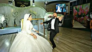 العريس والعروسة 🔥ولعواا القاعة بدخلتهم الجامدة ⁦❤️⁩