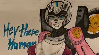 Transformers Rise of Beasts Arcee got me actin up…