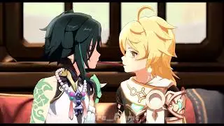 Pocky Game /  Aether x Xiao (reuploaded 2022)