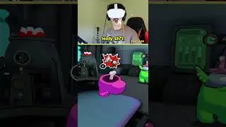 KING JULIEN gets ANGRY in Among Us VR 🇲🇬