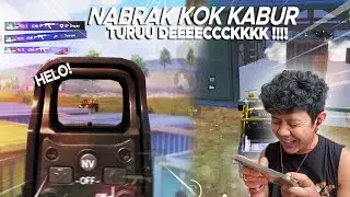 NABRAK KOK KABUR, M4MPUS KAU DEEECCKKKK- Pubg Mobile Indonesia