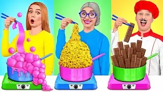 मैं बनाम दादी कुकिंग चैलेंज | मज़ेदार फ़ूड हैक्स Multi DO Challenge