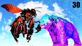 EPIC CHAOS GIANT BEE & CELESTIAL DIREBEAR! ARK SURVIVAL EVOLVED (PRIMAL FEAR MOD) E30