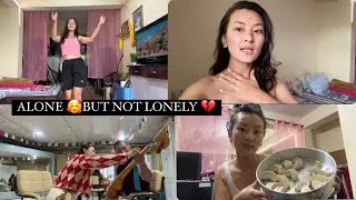 ALONE 🥰BUT NOT LONELY 💔 //Day in my life //tibetan vllgger //yangdon la