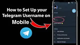 How to set telegram Username || How to check telegram username