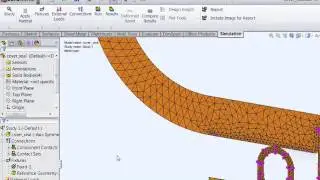 SolidWorks 2011: Simulation 2D Simplification