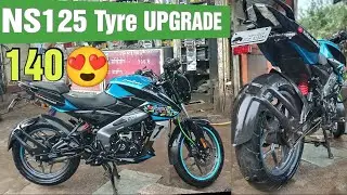 Upgrading My Ns125 With Bigger Tyres 🔥😱|#Pratik1215 |#hindivlog