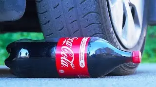 WATERMELON VS CAR, Coca Cola Zero, PowerAde, Fanta, Sprite, Fruko and Mentos Different Underground