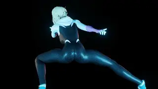 Spider Gwen 360 Model View