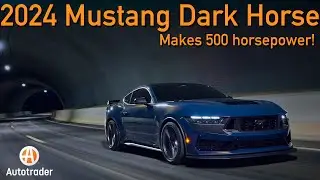 2024 Ford Mustang Dark Horse Makes 500 Horsepower!