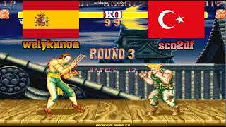 Street Fighter II' - Champion Edition ➤ welykanon (Spain) vs sco2df (Turkey) sf2ce