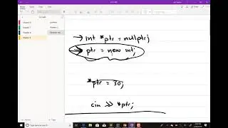 104 - Example code, dynamic memory allocation in c++