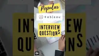 Most Popular Interview Questions for Data Analyst (Tableau) 🤩✨ 