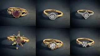 Latest Gold & Diamond Ring Designs For Women with Weight and Price || Gold Rings#indhus