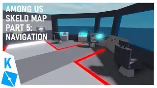 Recreating the SKELD MAP from Among Us in Roblox Studio | Part5 Navigation