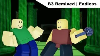 B3 Remixed Endless | B3 & Majin | Roblox FNF Animation