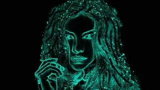 photoshop cs6/cc glow line art photoshop tutorial