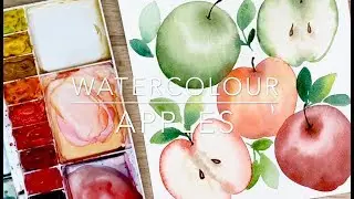 Watercolour Apple Tutorial