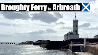 🏴󠁧󠁢󠁳󠁣󠁴󠁿 Coastal Path - Broughty Ferry to Arbroath, Scotland's Coastline and Views