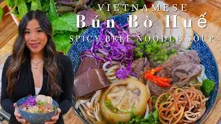The Best Vietnamese Spicy Beef Noodle Soup Recipe (Bún Bò Huế)