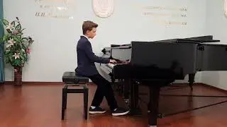 Сольное исполнение, общее фортепиано, ДШИ 16, 2 год обучения, Золотарев Кирил