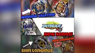 Winning Valkyrie,Shin Longinus & Metallic Beys |Beyblade Burst New Series Super Zetsu!