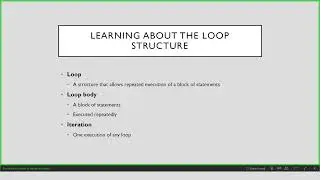 Repetition Structures Trim