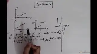 Continuity 2.1: Continuity of a function