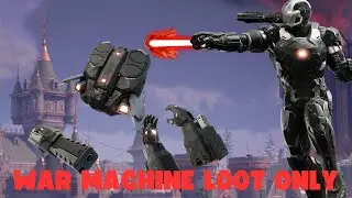 The WAR MACHINE Loot *ONLY* Challenge in FORTNITE (Chapter 5 Season 4) | Featuring ​⁠@Logham26)