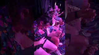 Stage hypnotist volunteers rock stars funny #hypnotist #funny y