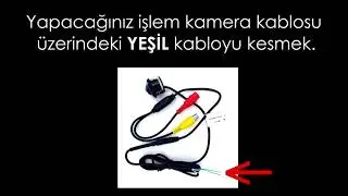 Park kamerası ters görüntü ve klavuz çizgileri gözükmüyor sorunu çözümü