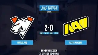 NaVi vs Virtus Pro - SEMI FINAL! CIS  - IEM New York - BEST MOMENTS | CSGO