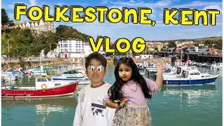 FOLKSONE, KENT VLOG 🤩🌊🏖️🛥️💝⚓️🚣‍♂️🚤🥰