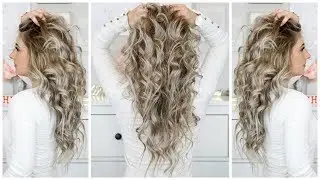EASY BOMBSHELL CURLS (LASTS FOR DAYS)