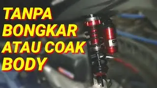 Cara Pasang Shock Tabung DBS Tanpa Bongkar Atau Coak Body || how to install a shockbreaker