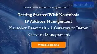 Nautobot Navigators: Getting Started With Nautobot: IP Address Management