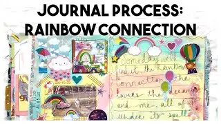 Journal Process Video: Journal with Me: Sticker Journaling