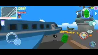 Dude on a twirling plane above around the city dude#fyp#pesawat #dudetheftwars#funnyvideo