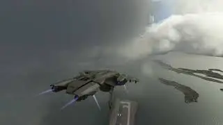 Microsoft Simulator - Halo Pelican GAMEPLAY