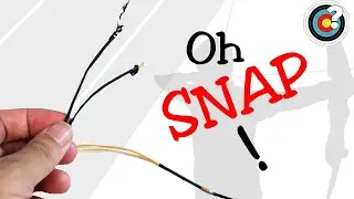 Bowstring SNAPS! - String Damage & Wear | Archery