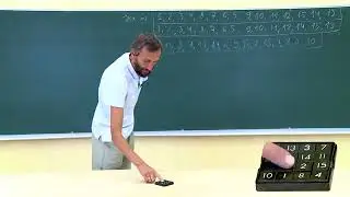 Mathematics for Everyone. Alexey Savvateev. Lecture 1.7. Solving Fifteen-Puzzle Problems - 1