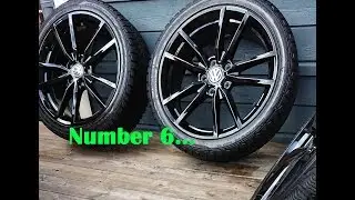 *6 Sets of Wheels* first year on my Facelift GTI..