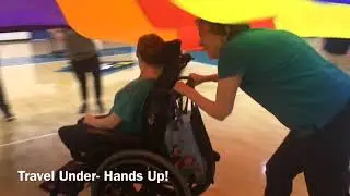25 Adapted Cooperative Games and Skills: Parachute, Noodles, Hockey, Soccer