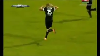 Домжале -  Шахтёр  Гол Лаптева