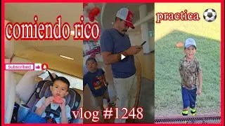 practica y comida rica / vlog #1248 / normy vlogs